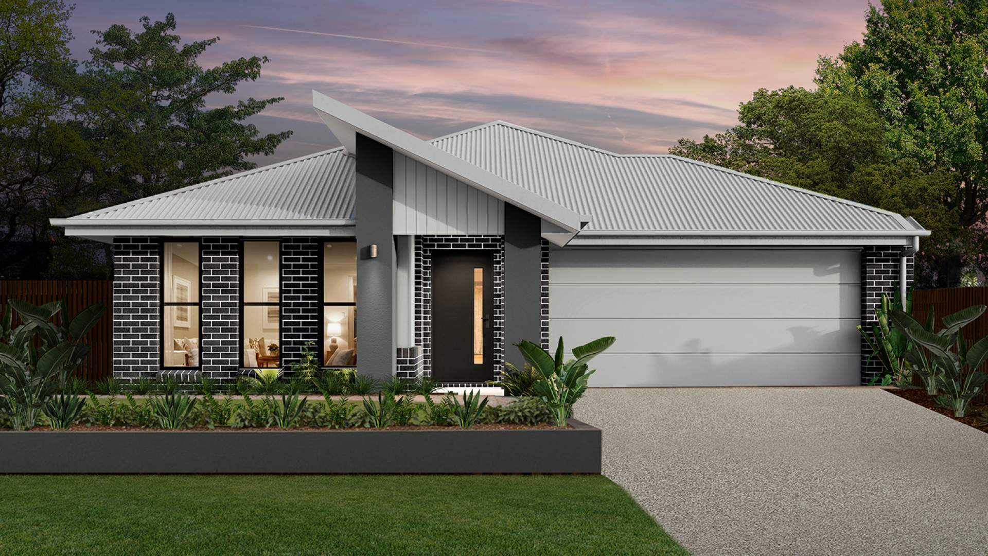 Dusk Two Weeks Homes