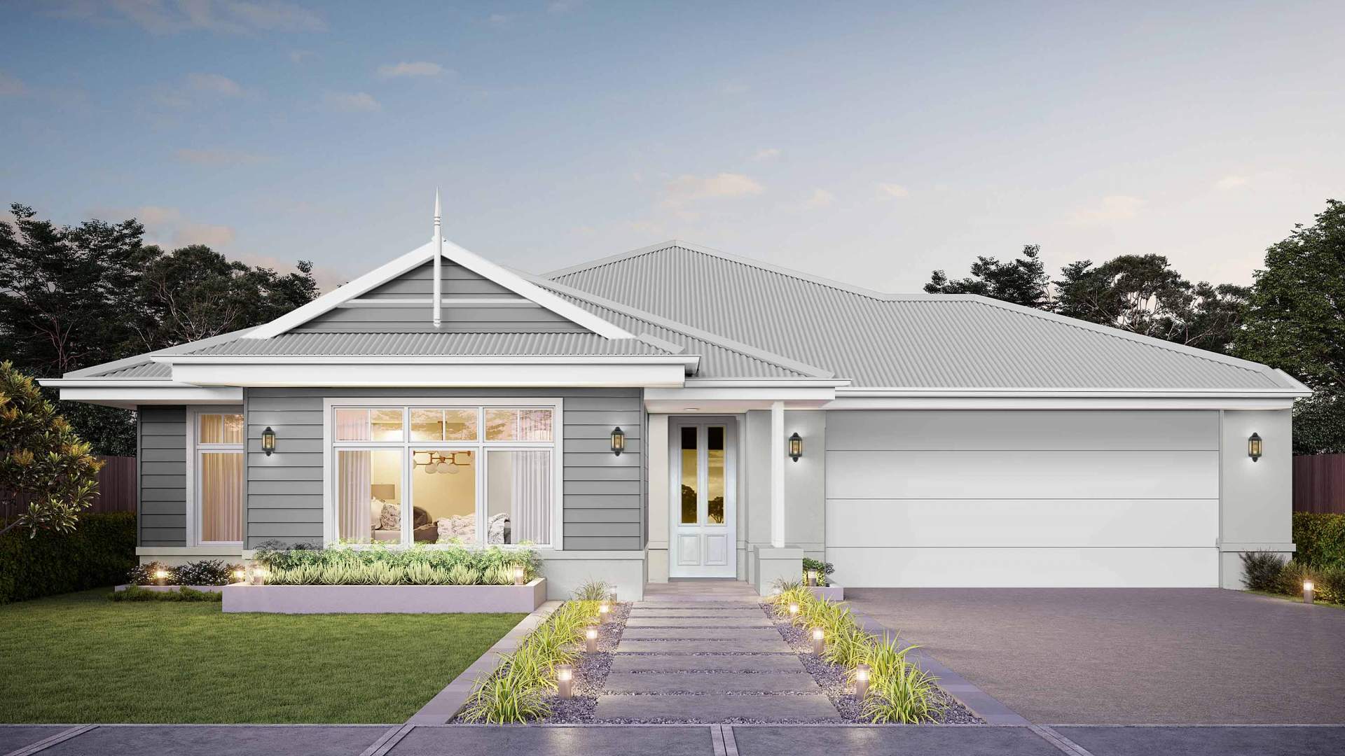 Riverton Single Storey Home Design with Four Bedrooms Weeks Homes