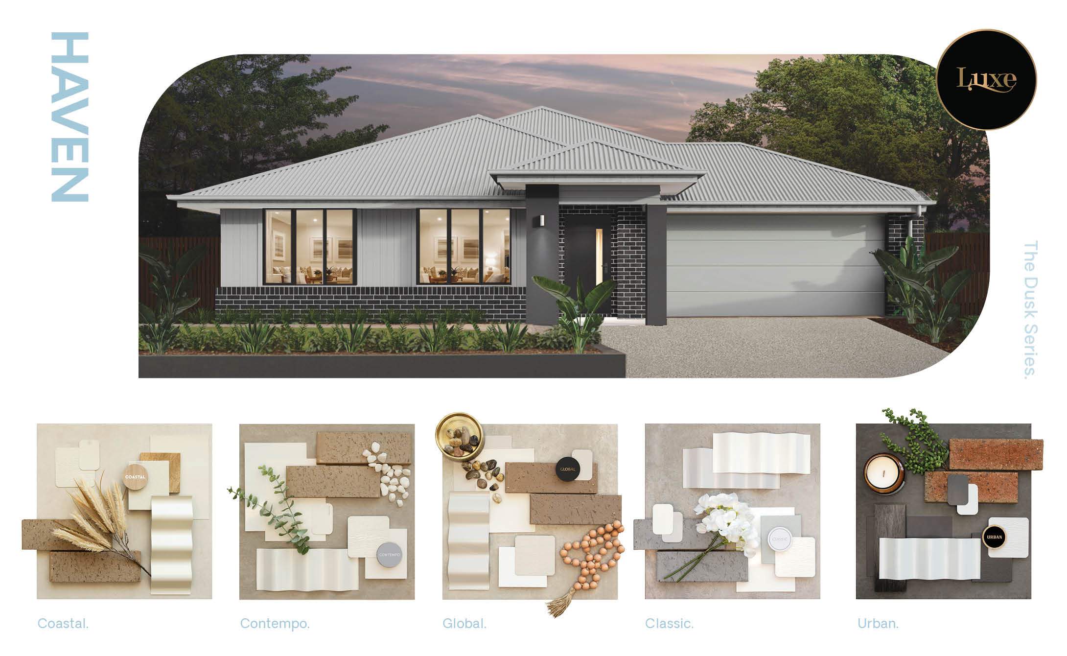 Dusk Two Weeks Homes