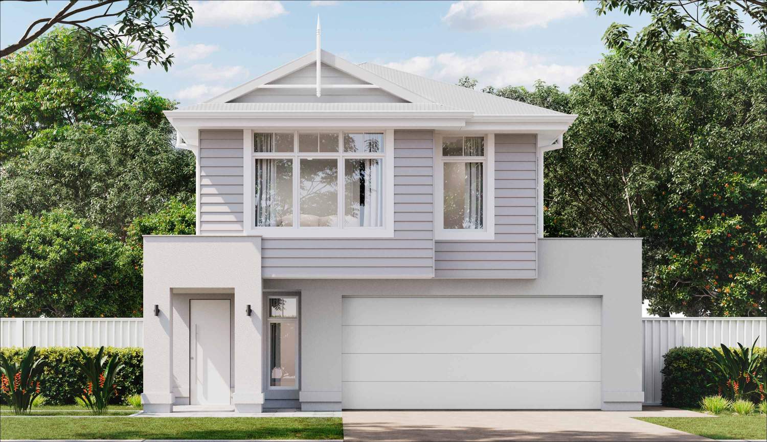 Marleston-two-storey-home-design-hamptons-facade