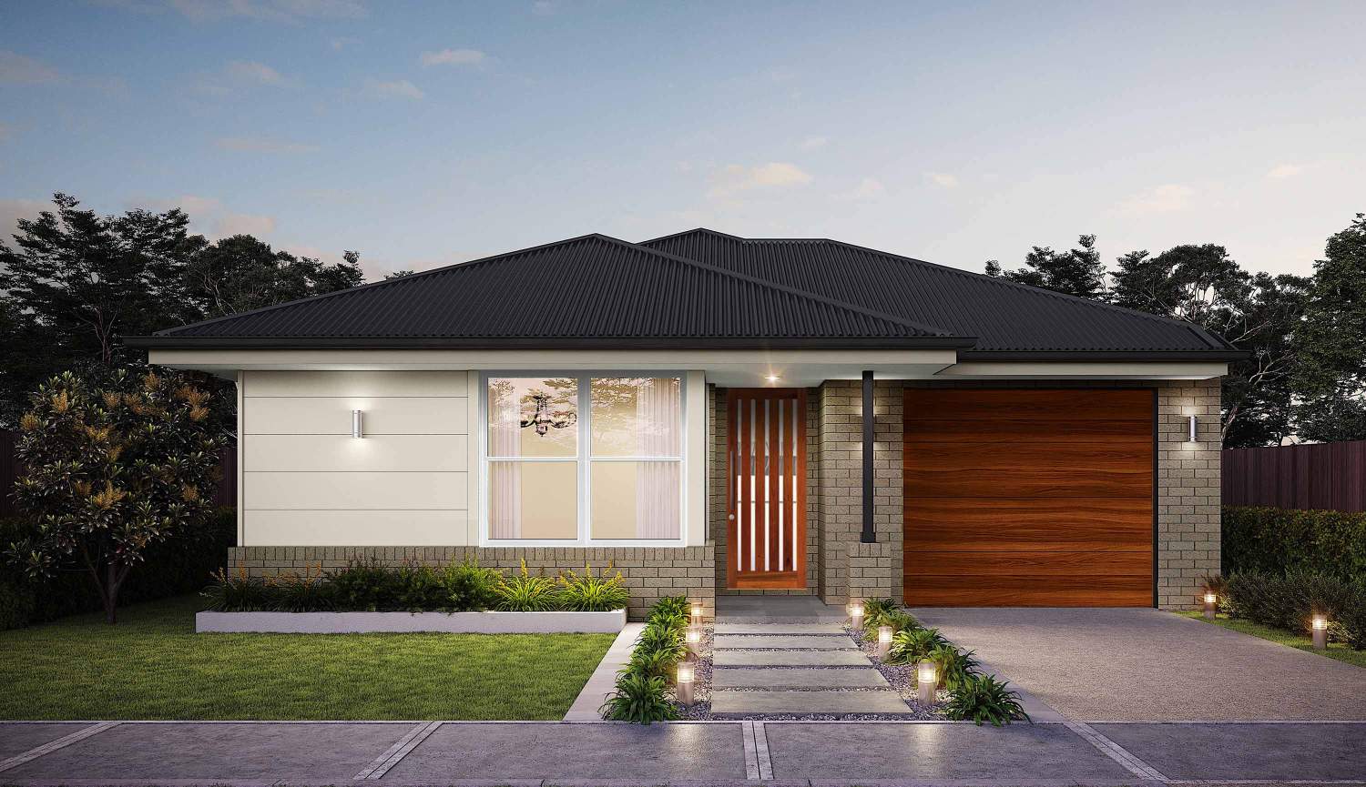 auburn-single-storey-home-design-country-facade