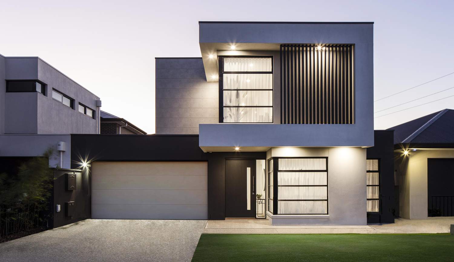Two Storey Modern House Designs